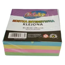 Alfa Pastello Kostka klejona 85x85mm 370 kartek kolorowa