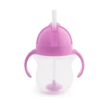 Kubek Munchkin niekapek ze s�omk� 207ml fioletowy