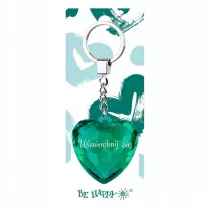 Be-Happy Gifts Brelok serce - U�miechnij si�