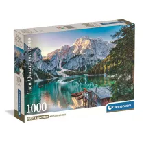 Puzzle 1000 el. Emerald Lake Braies Clementoni