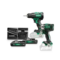 Hikoki Zestaw 18v kc18de wfz (ds18dd + wh18dd) 2x4,0ah hsc