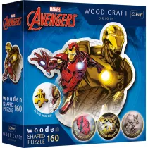 Puzzle drewniane 160 Odwany Iron Man TREFL