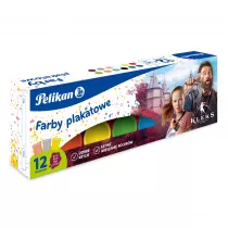 Pelikan Farby plakatowe 12 x 20 ml