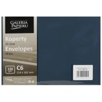 Argo Koperta C6 NK granatowa g�adka op10szt GALERIA PAPIERU 282211