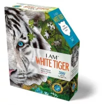 Puzzle konturowe 300 I am - Bia�y Tygrys Madd Capp