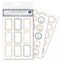 Interdruk Etykiety kuchenne Colour 97 szt.