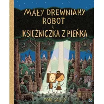 Ma�y drewniany robot i ksi�niczka z pie�ka