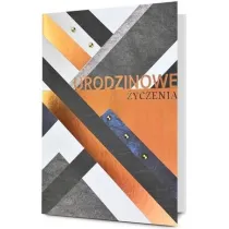 Karnet okazjonalny B6 z kopert� Urodziny M�czyzna PAN DRAGON  HM200-3453