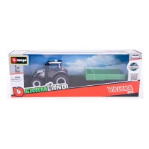 Bburago model tractor trailer valtra n174 tipping 10cm