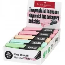 Faber-Castell Zakrelacz mini TXTLNR pastel (10szt)