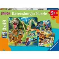 Puzzle dla dzieci 3x49 el. Scooby Doo Ravensburger