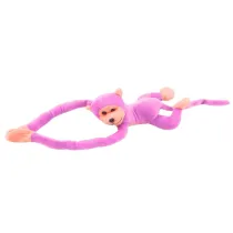 Ma�pka pluszowa z d�wi�kiem r�owa 80cm LeanToys