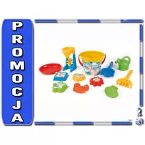 Komplet do piasku 12 el. mix Wader
