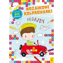 Mozaikowe kolorowanki. Pojazdy