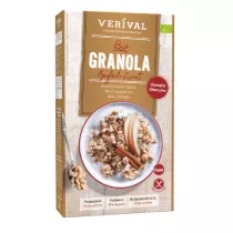 Verival Granola bonnikowa z jabkiem i cynamonem bezglutenowa 325 g Bio