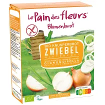 Le Pain Des Fleurs Pieczywo chrupkie cebulowe 150 g Bio