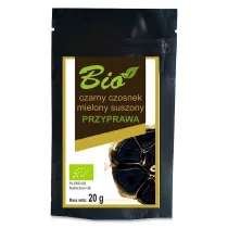 Przetwory Z Natury Czarny czosnek mielony suszony 20 g Bio