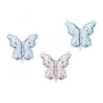 Balony foliowe do girland Motyle mix 19x23cm 21szt
