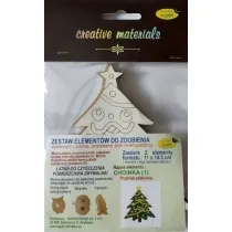 Zestaw element�w do zdobienia choinka BN 2 szt Galeria Hobby