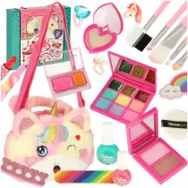 Kosmetyki do makijau make up lakiery torebka zestaw 21 elementw