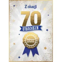 Armin Style KARNET URODZINY 70 B6 Z KOP AS GM-1299 FOL