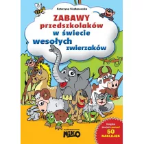 Zabawy przedszkolakw w wiecie wesoych zwierzakw