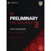 B1 Preliminary for Schools 3 Student`s Book with Answers with Digital Pack