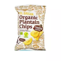 El Origen Chipsy z plantana o smaku trufli bezglutenowe 80 g Bio