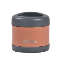 Beaba Pojemnik - termos obiadowy duy Mineral grey/Terracotta 500 ml