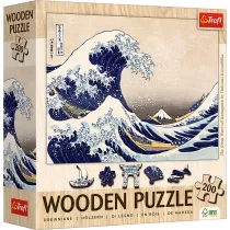Puzzle drewniane 200 el. Wielka Fala w Kanagawie Trefl
