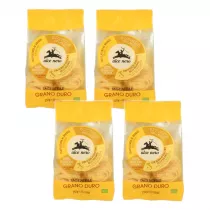 Alce Nero Makaron semolinowy gniazda tagliatelle Zestaw 4 x 250 g Bio