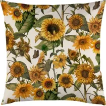 Skona Ting Poszewka na poduszk� 50x50cm - S�oneczniki