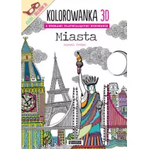 Kolorowanka 3D. Miasta