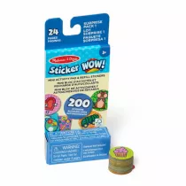 MELISSA Sticker WOW! Notesik Mini Activity Pad z naklejkami Surprise pack 50299 Melissa & Doug