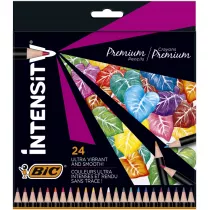 Bic Kredki owkowe Intensity Premium w pudeku 24 szt.