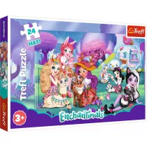 Puzzle maxi 24 el. Wesoy wiat Enchantimals Trefl