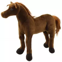 Ko� ciemnobr�zowy 40x37cm LeanToys