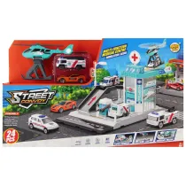 Parking Pogotowie z akcesoriami metalowy 571414 Mega Creative