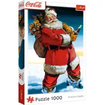 Puzzle 1000 Coca-Cola: Mikoaj na niegu TREFL