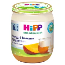 Hipp Mango i banany z jogurtem po 6. miesi�cu 160 g Bio