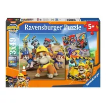 Puzzle 3x49 Rubble i jego ekipa Ravensburger