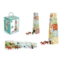 Piramida edukacyjna Dzikie zwierz�ta 5 element�w Scratch