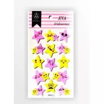 Galeria Hobby Stiker z elementami z pianki z lekkim brokatem