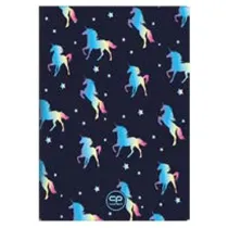 CoolPack Zeszyt A5 PP Blue Unicorn linia 60 kartek
