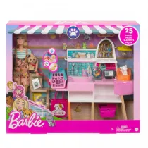 Barbie Salon dla zwierzakw Zestaw + Lalka GRG90 Mattel