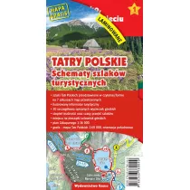 Tatry Polskie. Schematy szlakw turystycznych (laminowana)