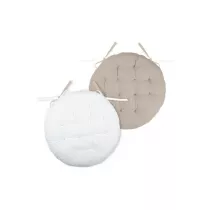 Stof Poduszka na krzeso Duo 38 cm cru
