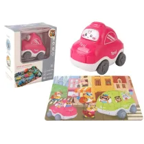 Auto puzzle Przygoda drogowa taxi Pro Kids