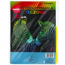 Feniks Wydrapywanka t�czowa A4 WZ-03 10 arkuszy