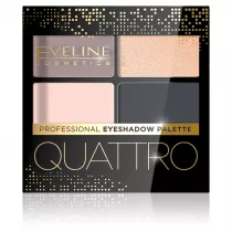Eveline Cosmetics Quattro Professional Eyeshadow Palette paletka cieni do powiek 02 3.2 g